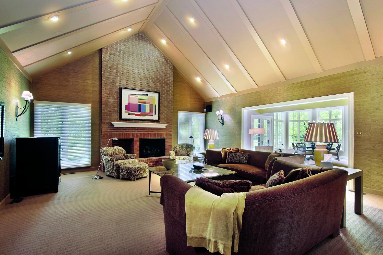 5" Sloped Ceiling LED Baffle Inserts