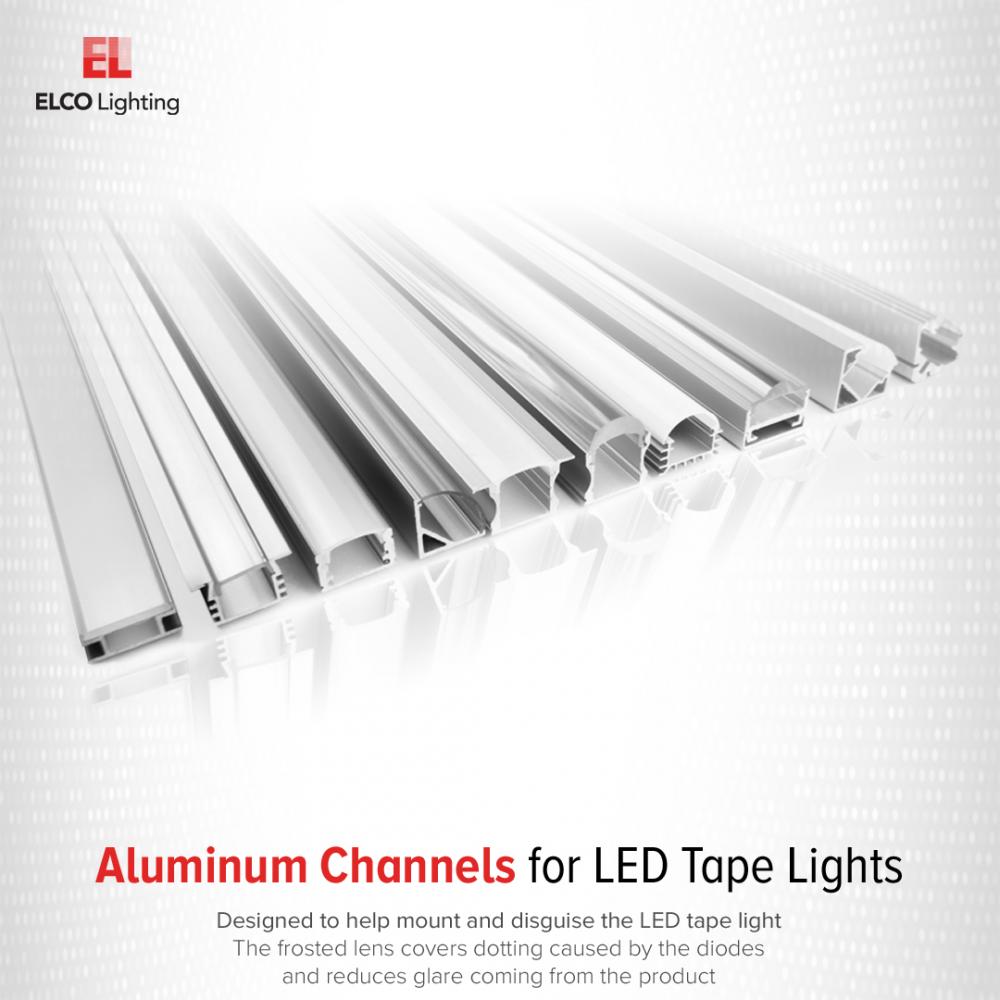 Trimless Recessed Aluminum Channel