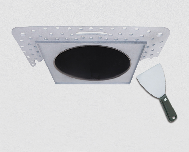 4" Square Flush Mount Trim Adaptor