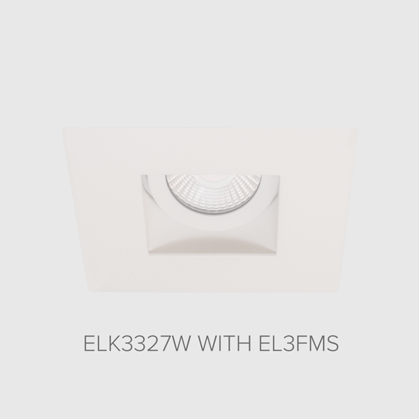 3" Square Flush Mount Trim Adaptor