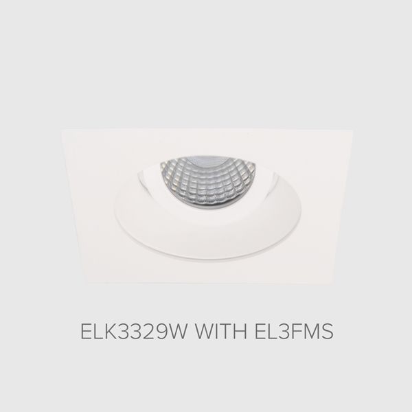 3" Square Flush Mount Trim Adaptor