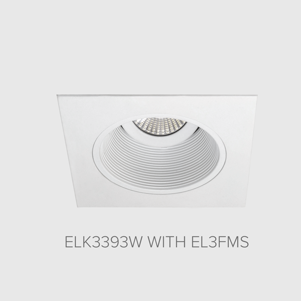 3" Square Flush Mount Trim Adaptor