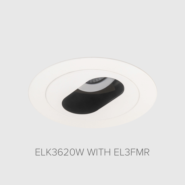 3" Round Flush Mount Trim Adaptor
