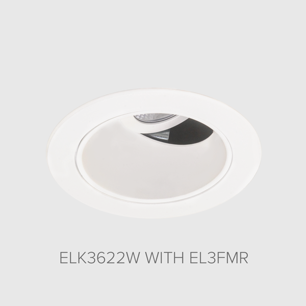 3" Round Flush Mount Trim Adaptor
