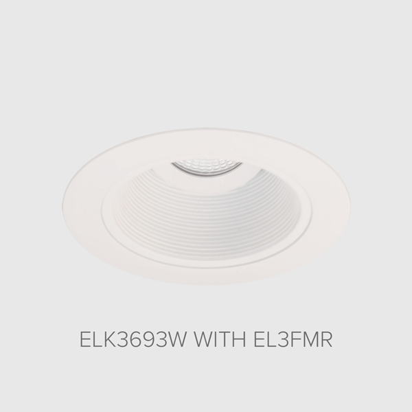 3" Round Flush Mount Trim Adaptor