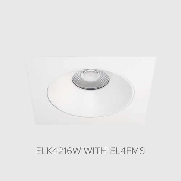 4" Square Flush Mount Trim Adaptor
