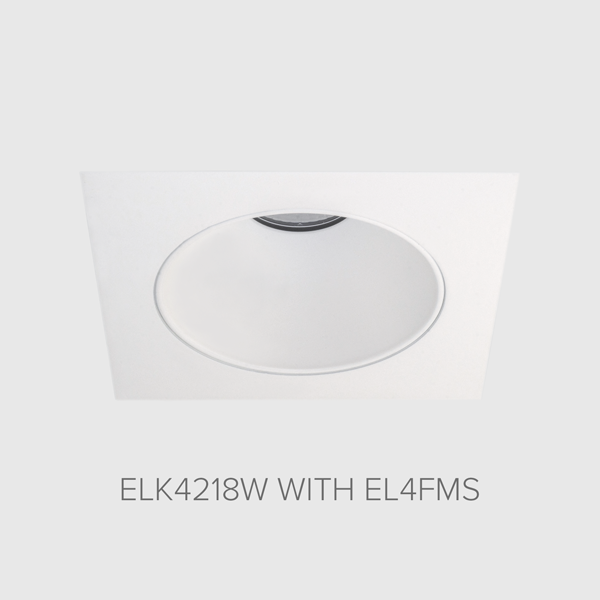 4" Square Flush Mount Trim Adaptor
