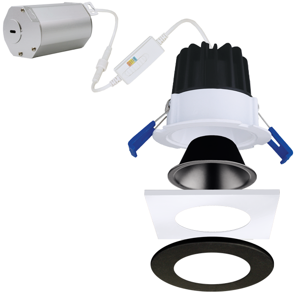 2" LED Round Elm™ Downlight with 5-CCT Switch