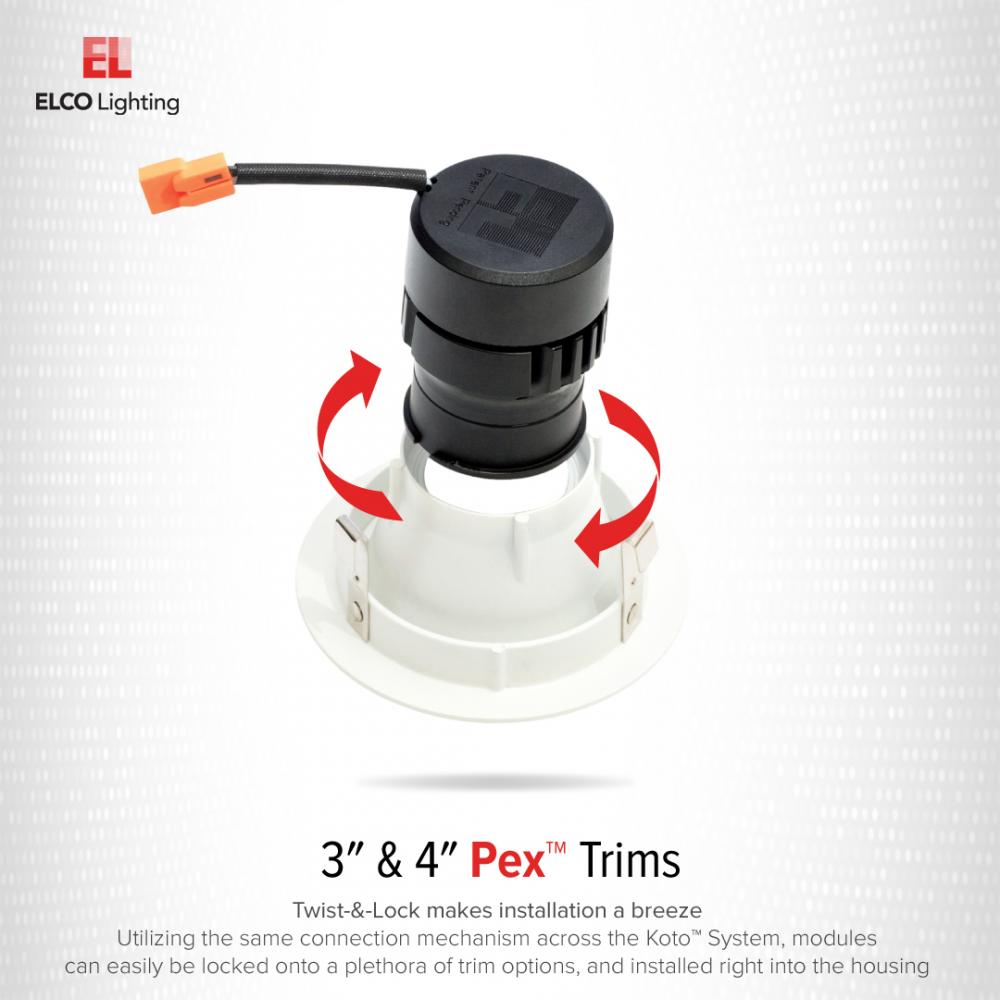 Pex™ 3" Square Deep Reflector