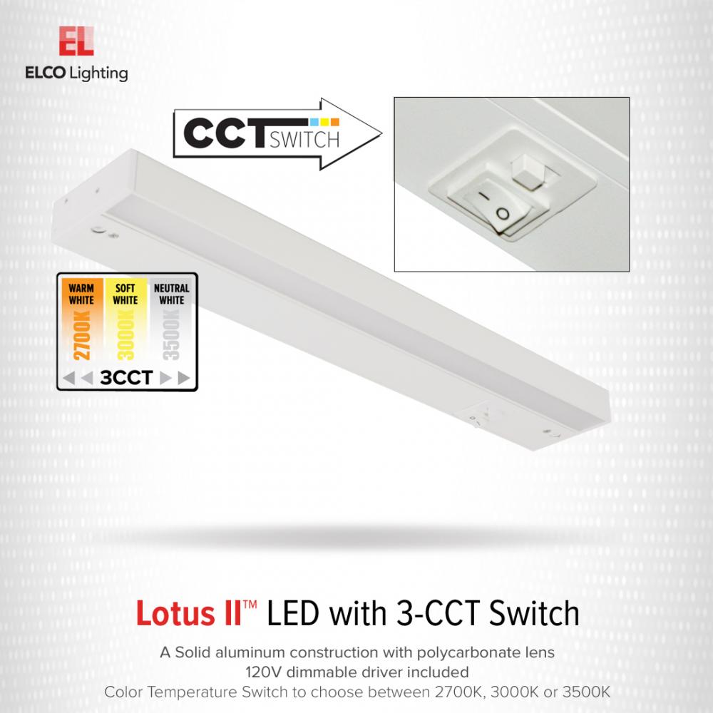 Lotus II™ LED Undercabinet Light