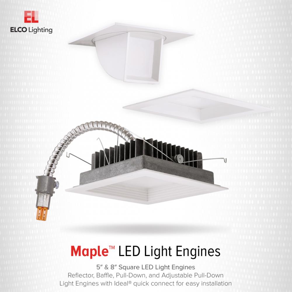 5" LED Light Engine with Reflector Trim