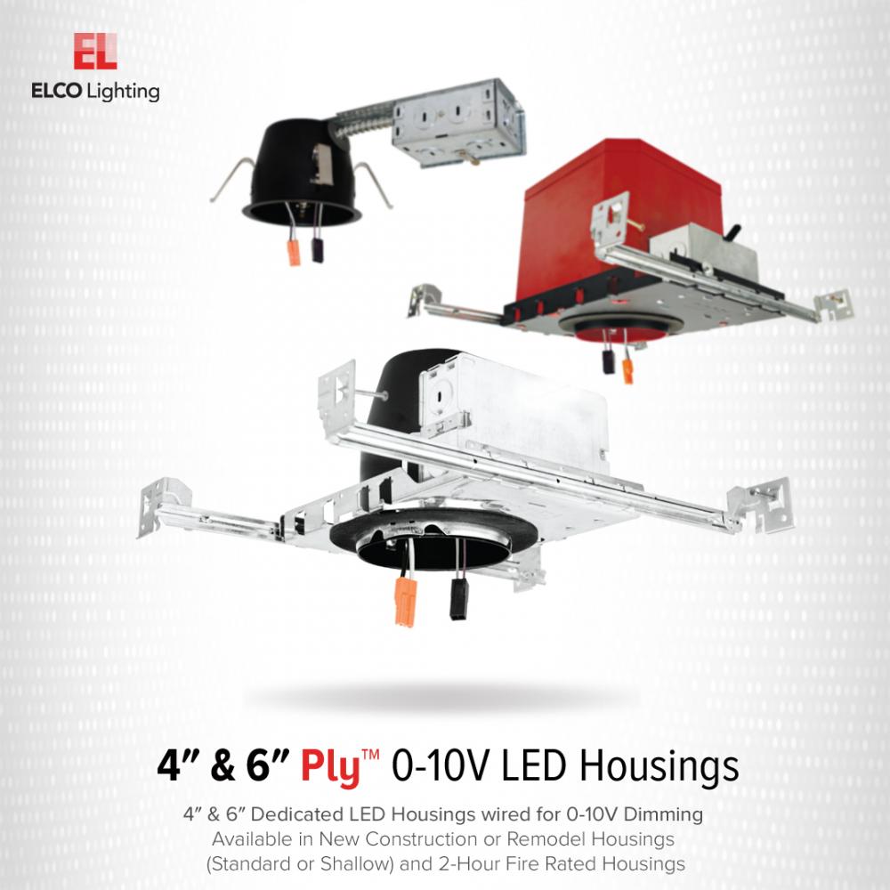 4" 0-10V New Construction  2-Hour Fire Rated Housing