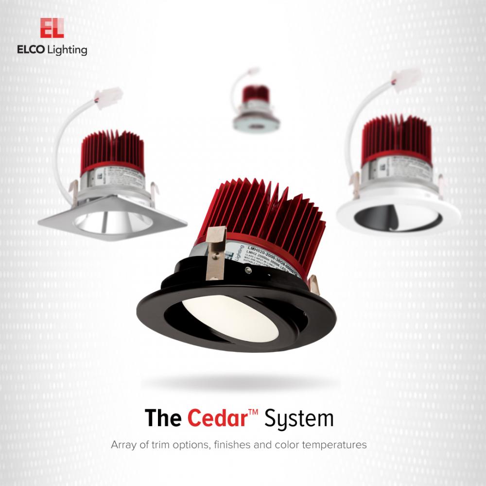 6" LED Light Engine with Drop Glass Trim