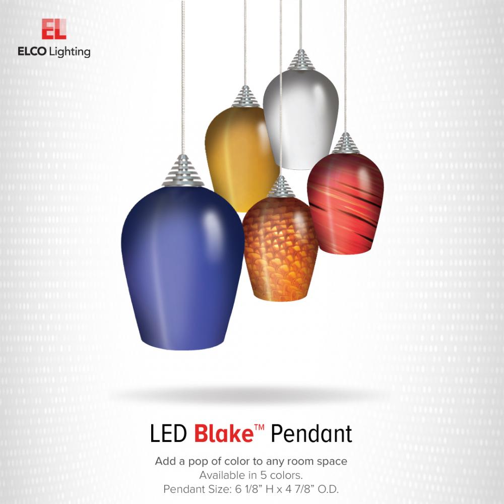 LED Blake™ Glass Pendants