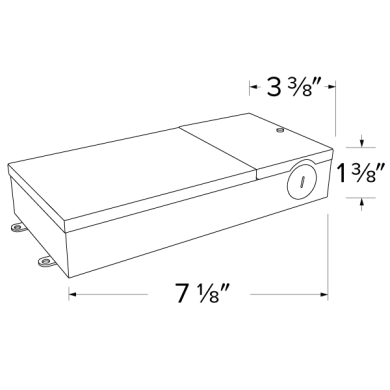Electronic Dimmable LED Driver (Large)