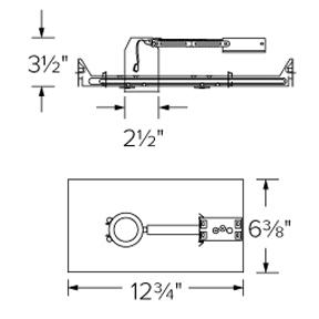 2" Non-IC Airtight New Construction Housing