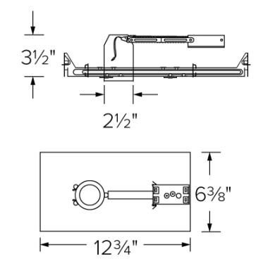 2" IC Airtight HIGHTECH New Construction Housing
