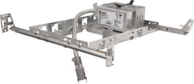 4" Square New Construction Plaster Frame with Driver