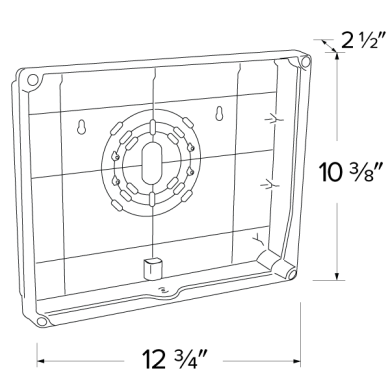 Weather Proof Clear Shield for Exit Signs