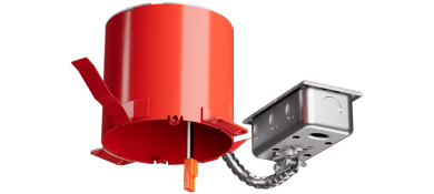 4" Remodel IC Airtight Housing for 2-Hr Fire Rated Ceilings