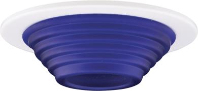 4" Frosted Stepped Glass Trim