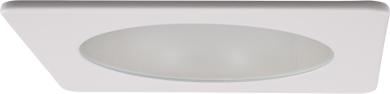 3" Die-Cast Square Lensed Shower Trims
