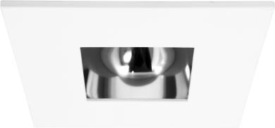 Chrome w/White Trim