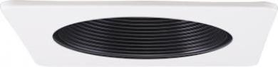 3" Square on Round Phenolic Baffle Trim