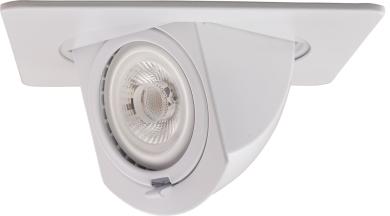 3" Square Adjustable Pull Down Trim