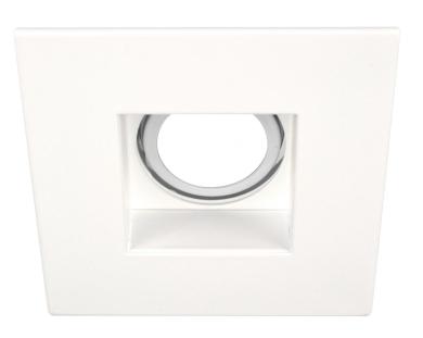 4" Steel Construction Square Adjustable Reflector Trim