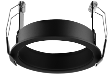 EL3WCRB -  Black Adaptor with Mounting Clips