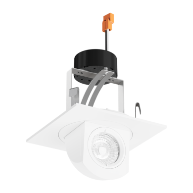 4" Square LED Adjustable Pull-Down Insert (2nd Generation)