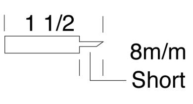 Blade B for sheet metal