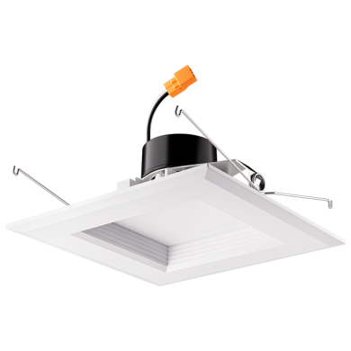 6" Square LED Square Baffle Insert with 5-CCT Switch