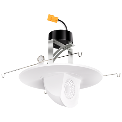 6" Round LED Adjustable Pull-Down Insert with 5-CCT Switch