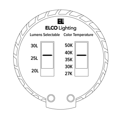 ELB30RCT5 Lumen & CCT Switch