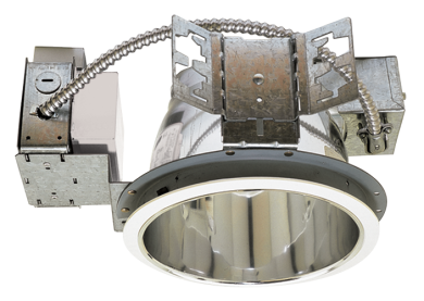 8" Architectural Compact Fluorescent Horizontal Downlight