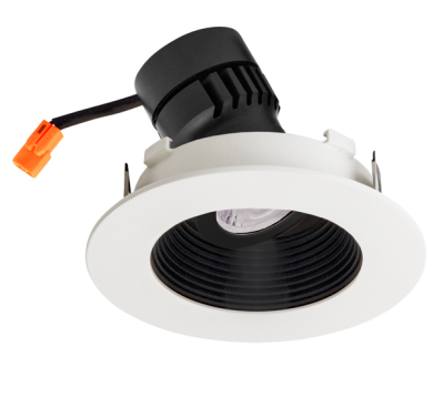 Black Baffle/White Ring