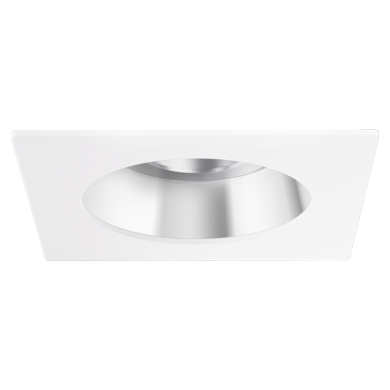 Chrome with White Trim