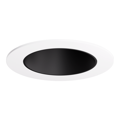 Black Reflector with White Ring