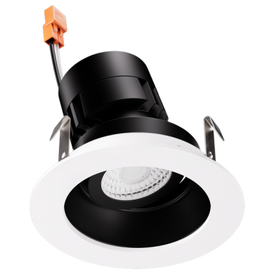 Black Reflector with White Ring