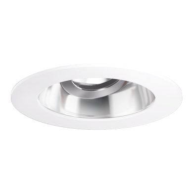 Chrome with White Trim