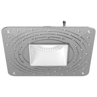 Pex™ 3" Square Adjustable Trimless Smooth Reflector Trim