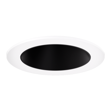 Black with White Ring