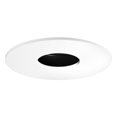 Black Reflector with White Trim