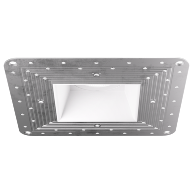 Pex™ 4" Square Adjustable Trimless Smooth Reflector Trim