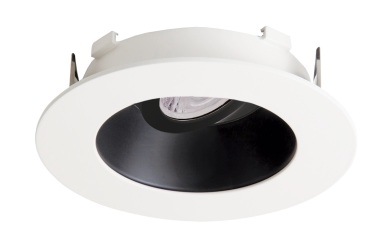 Black Reflector w/ White Trim