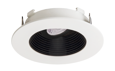 Black Baffle w/ White Trim