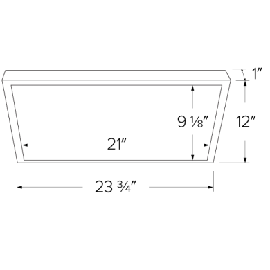 12"x24" Sky Panel™ XL with 5-CCT Switch