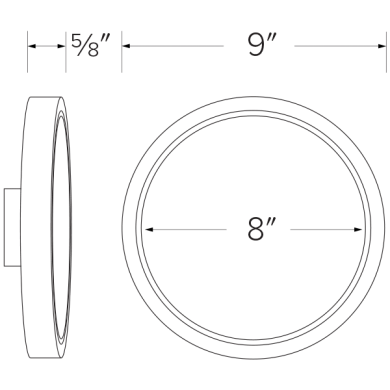 8" Round Sky Panel™